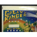 Original Bally Galaxy Ranger Backglass Artist Proof